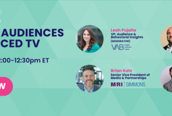 Register Now: Advanced Audiences for Advanced TV